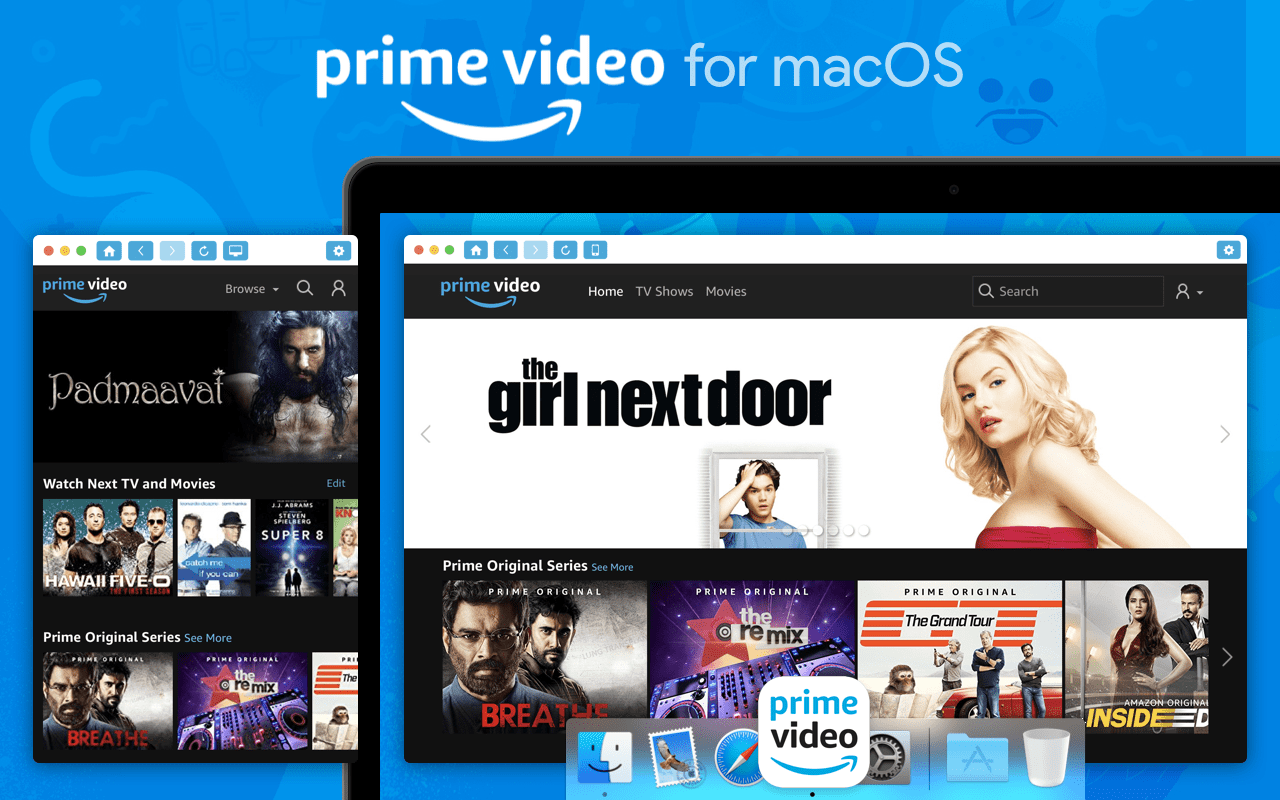 Download amazon prime video app to macbook