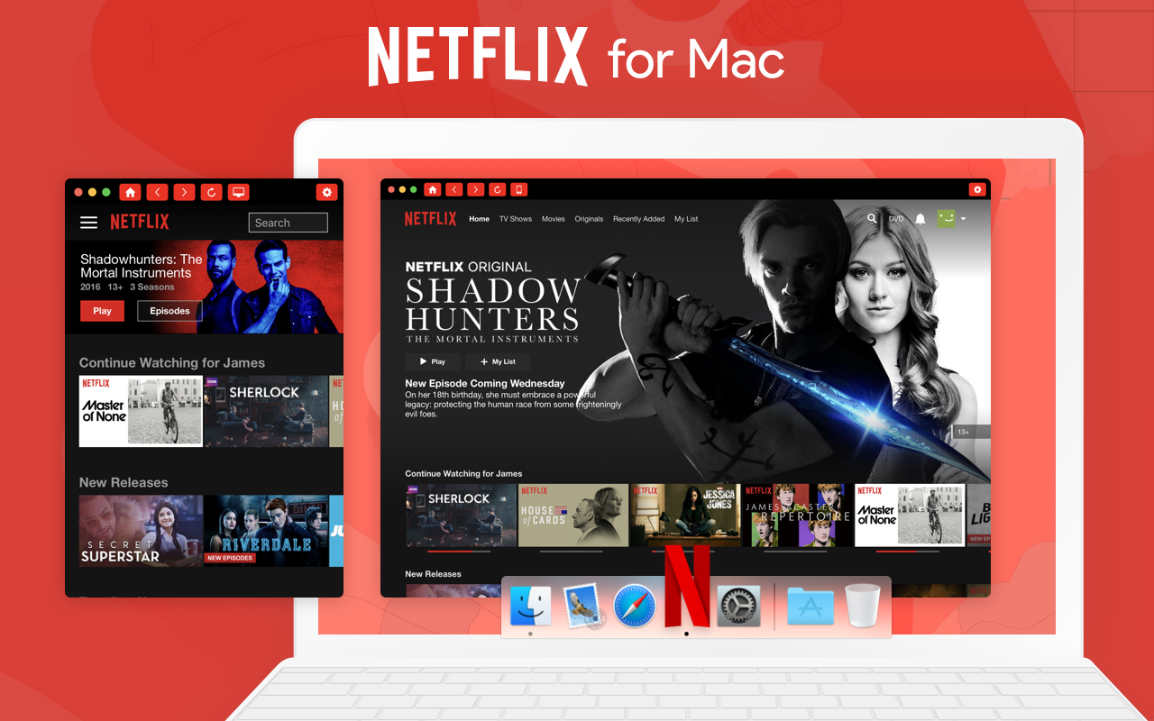 how to download netflix app on mac