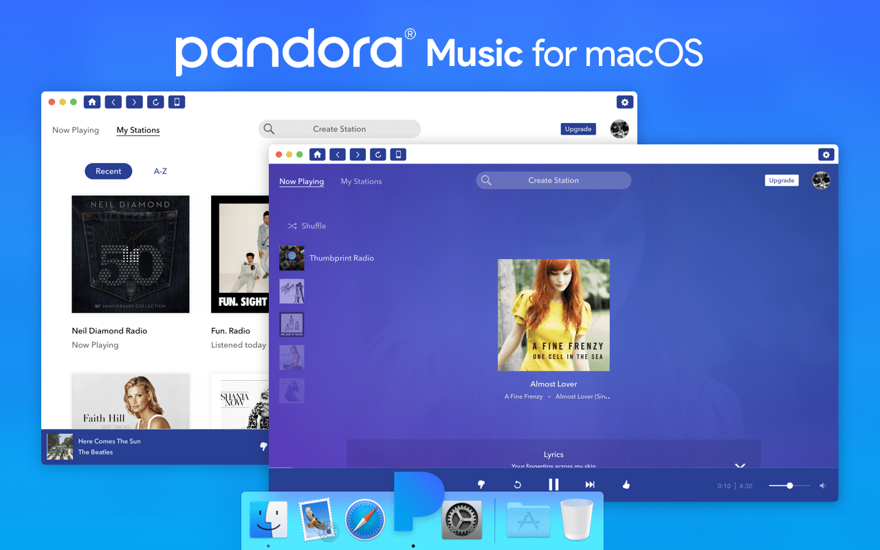 pandora for mac download free