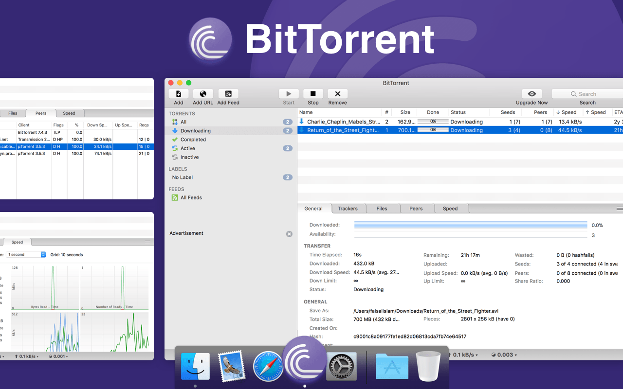 bittorrent not downloading fast enough performance