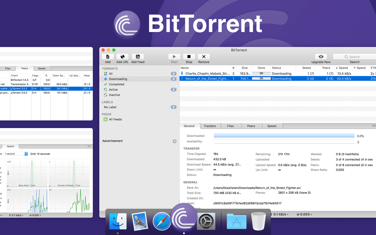 macbook torrent client