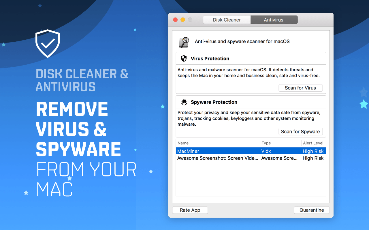 mac cleaner antivirus