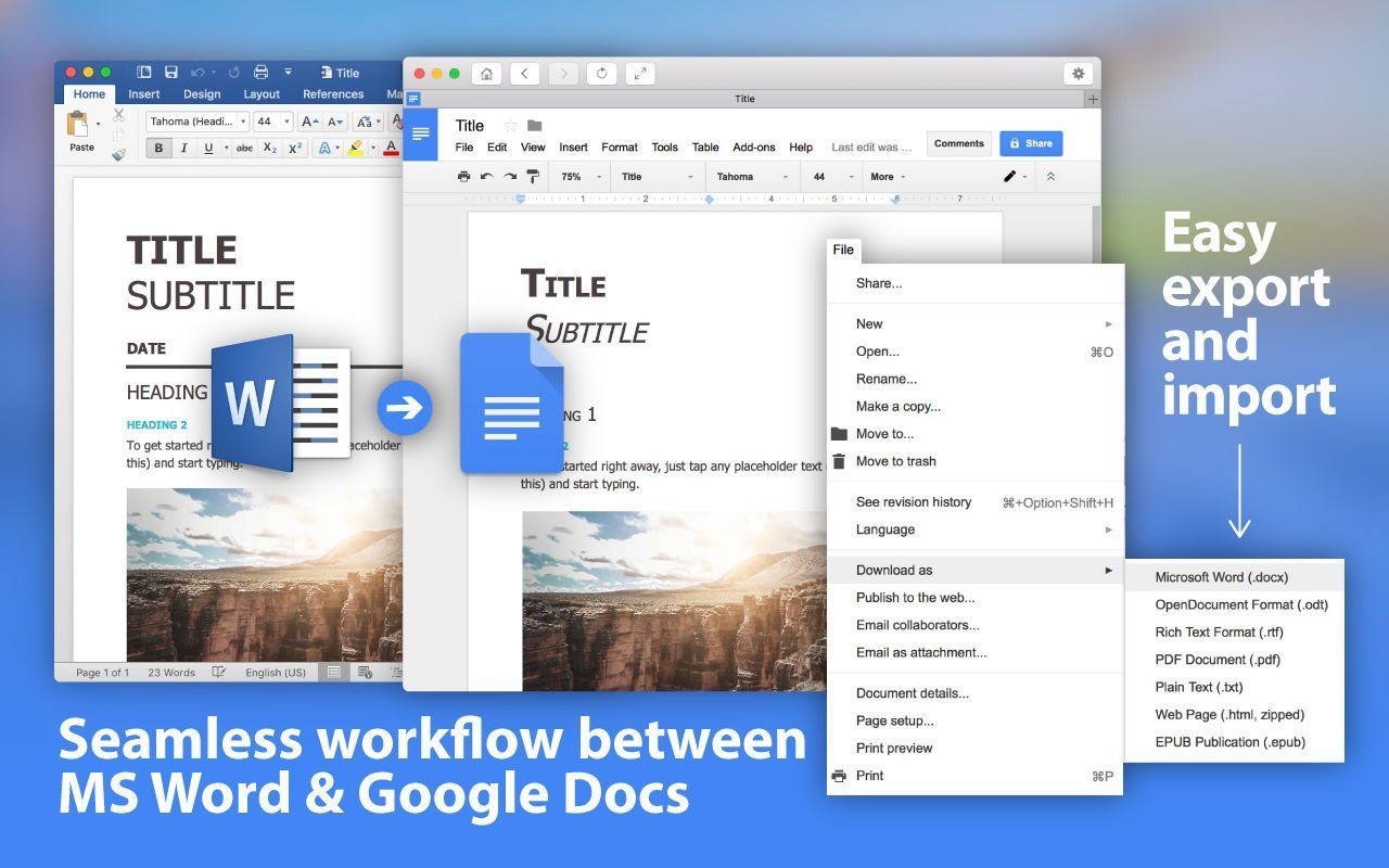 download docs for mac